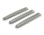 DV8 Offroad D-JP-190028-AL-3 Jeep JK 2 Door Handle Inserts, 3 Pcs, Silver